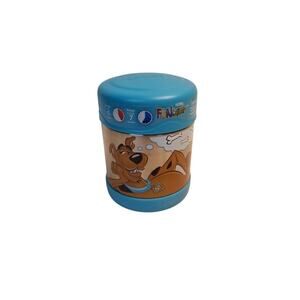 Scooby Doo 2010 Ruh Roh 10 Oz Thermos Funtainer Food Jar Container Hanna-Barbera